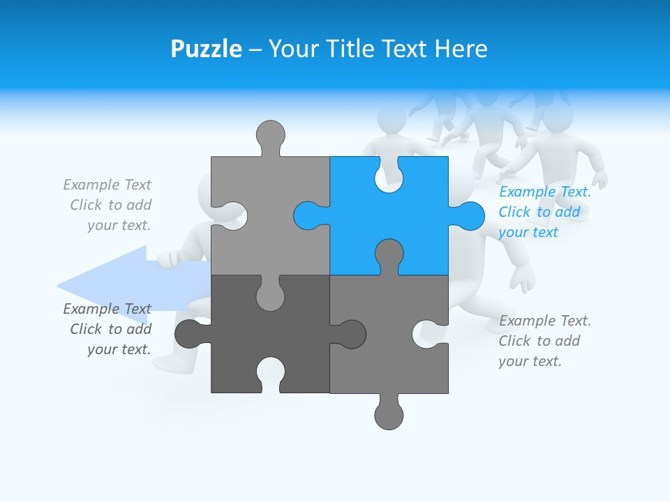 Forward Development Symbol PowerPoint Template