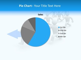 Forward Development Symbol PowerPoint Template