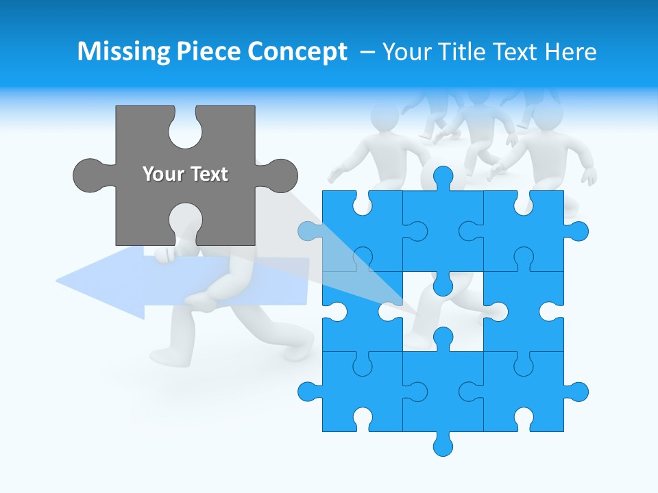 Forward Development Symbol PowerPoint Template