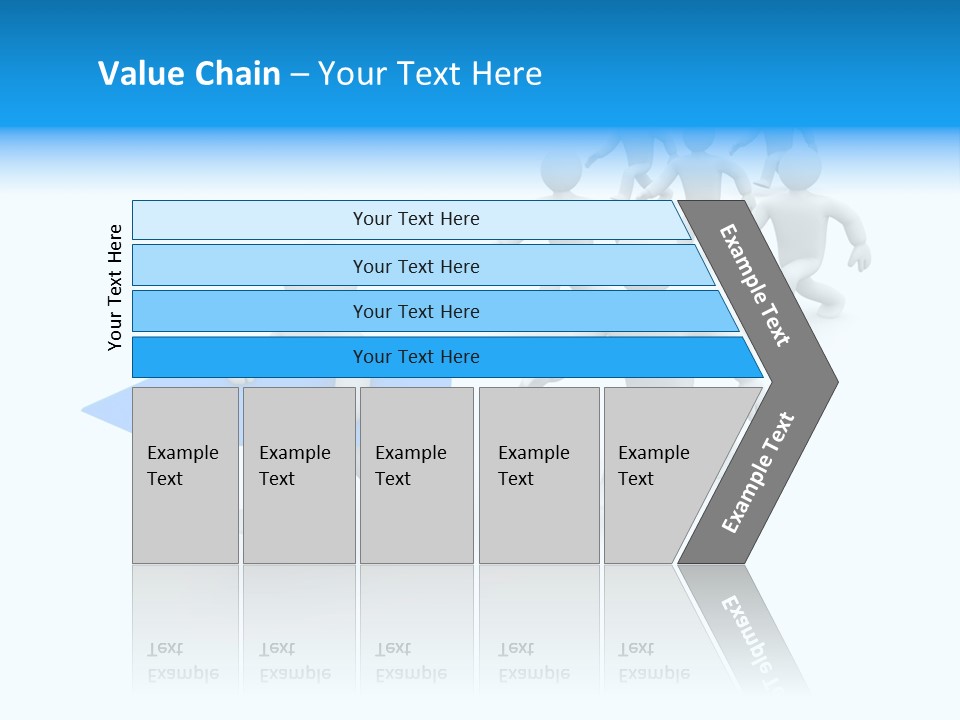 Forward Development Symbol PowerPoint Template