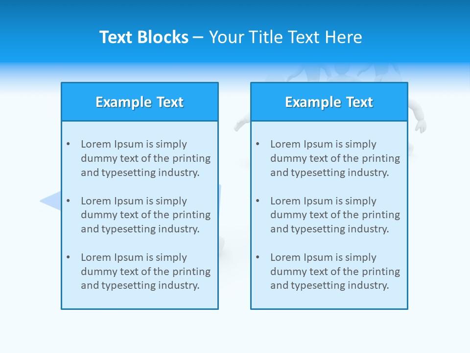 Forward Development Symbol PowerPoint Template