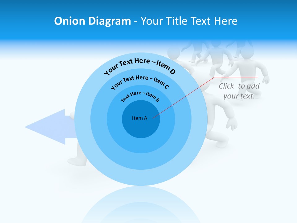 Forward Development Symbol PowerPoint Template