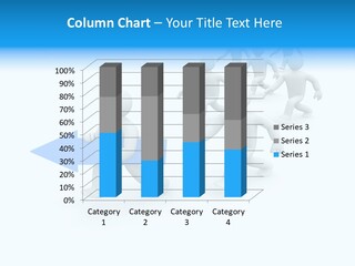 Forward Development Symbol PowerPoint Template