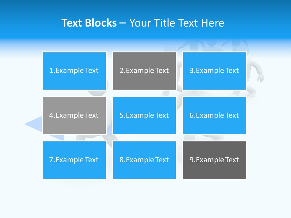 Forward Development Symbol PowerPoint Template