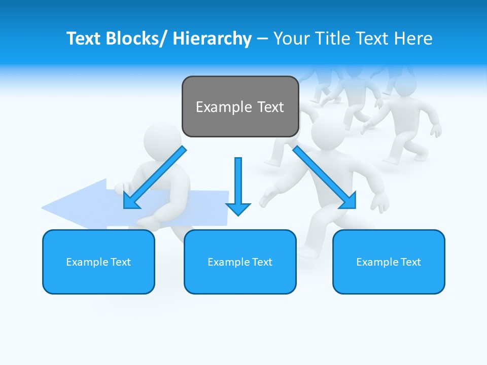 Forward Development Symbol PowerPoint Template