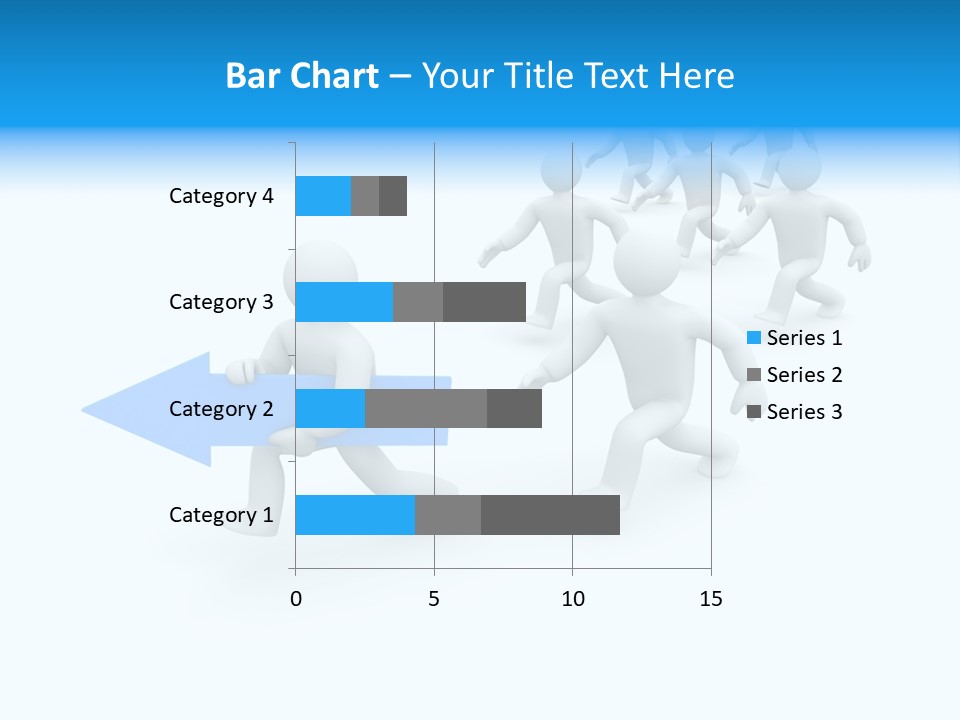 Forward Development Symbol PowerPoint Template