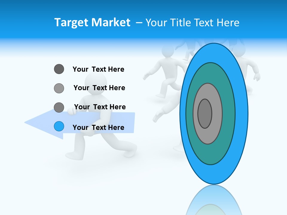Forward Development Symbol PowerPoint Template