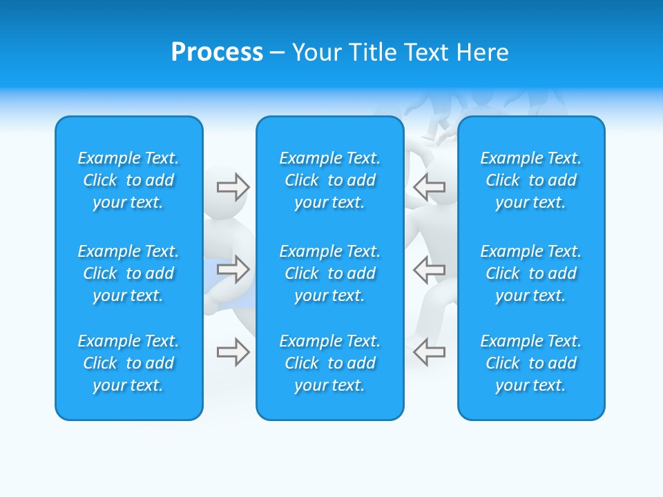 Forward Development Symbol PowerPoint Template