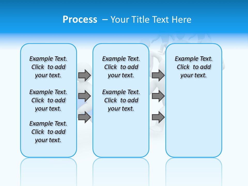 Forward Development Symbol PowerPoint Template