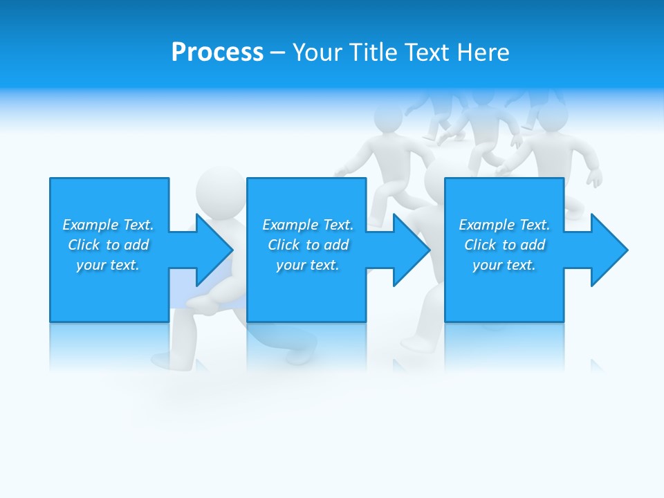 Forward Development Symbol PowerPoint Template