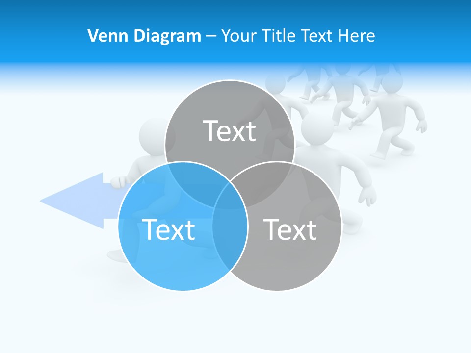 Forward Development Symbol PowerPoint Template