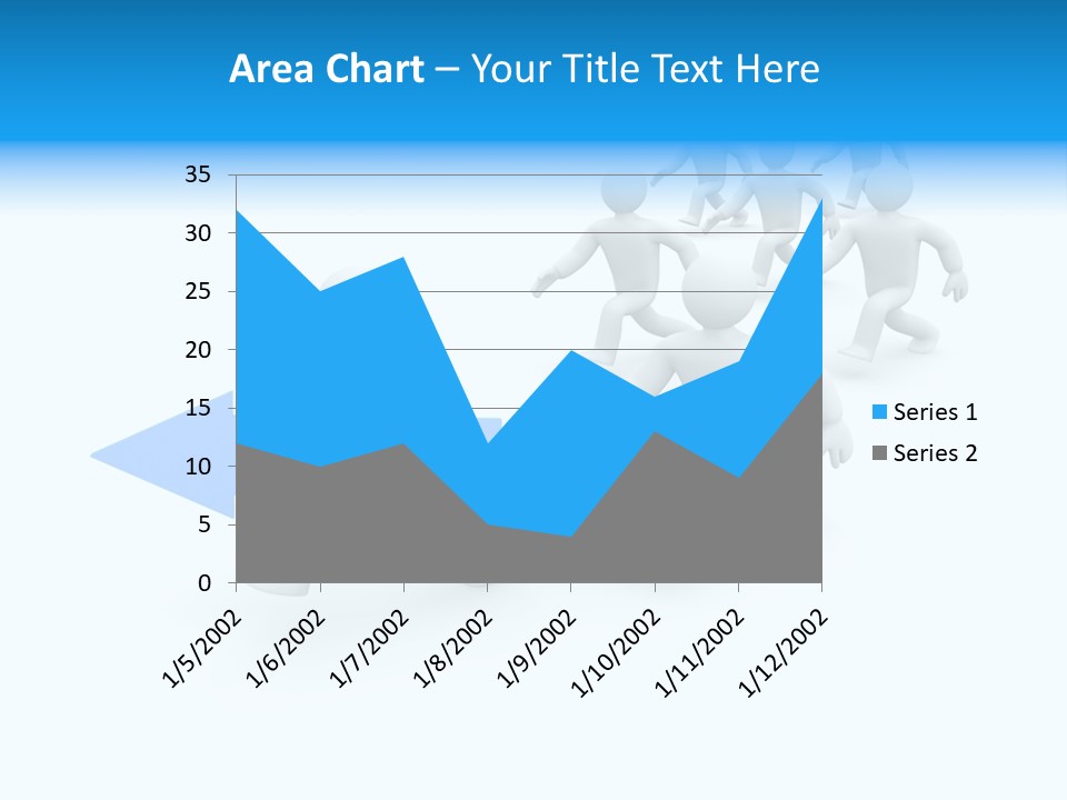 Forward Development Symbol PowerPoint Template