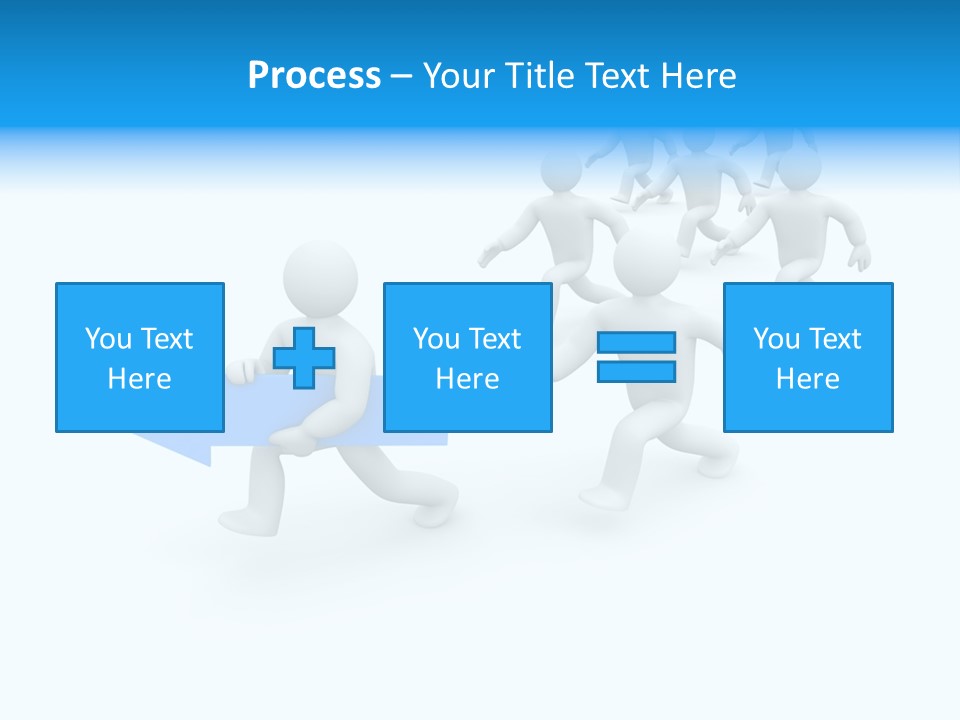 Forward Development Symbol PowerPoint Template