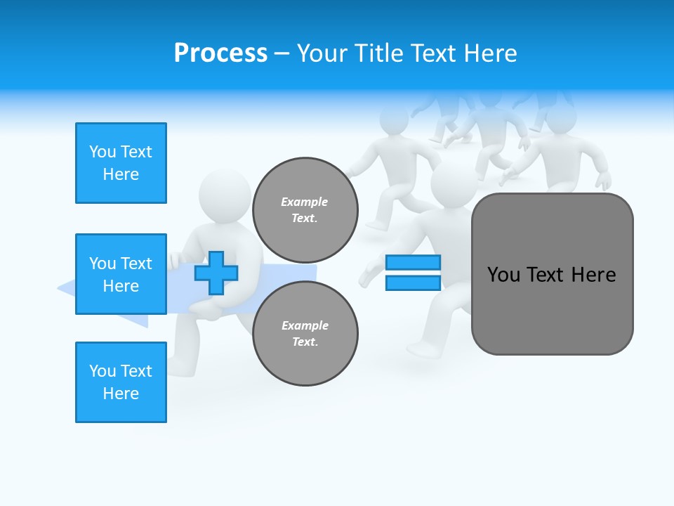 Forward Development Symbol PowerPoint Template