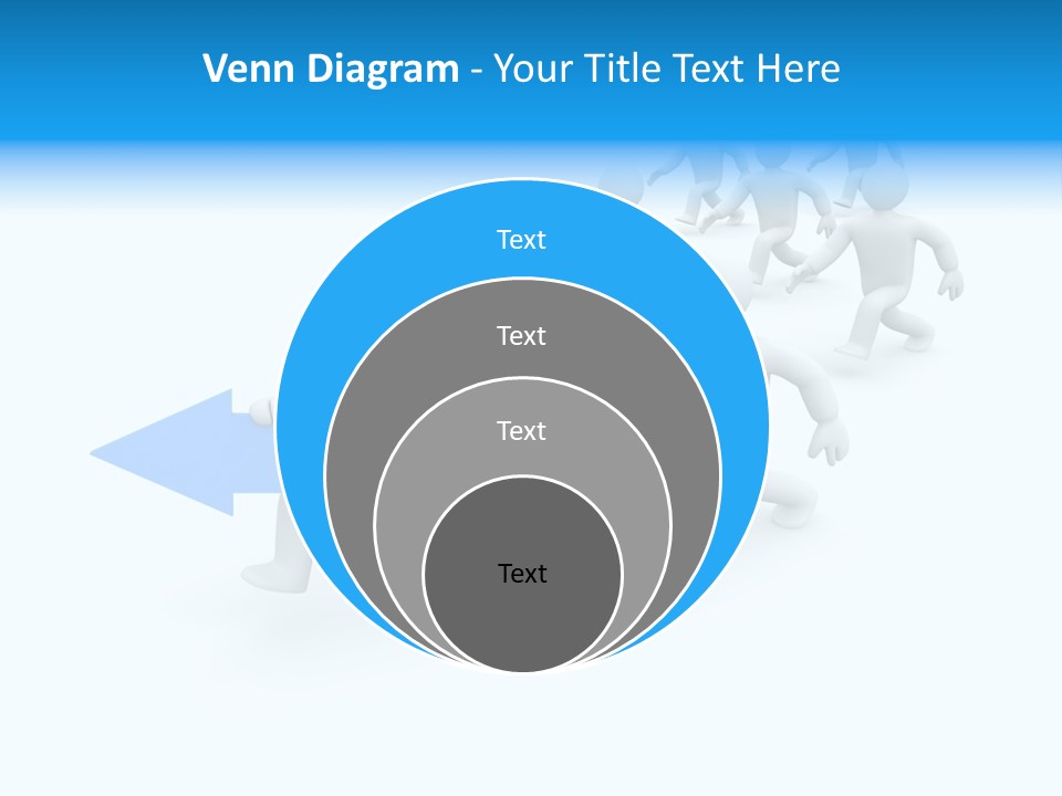 Forward Development Symbol PowerPoint Template