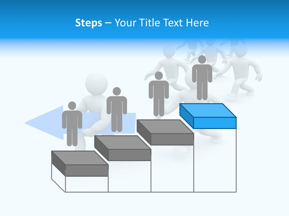 Forward Development Symbol PowerPoint Template