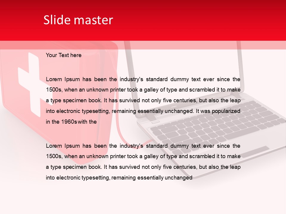 Aid Illness Problem PowerPoint Template