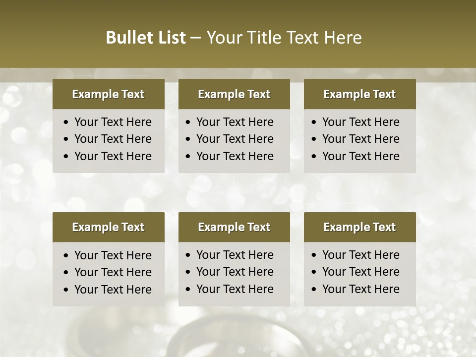 Background Engagement Detail Platinum PowerPoint Template