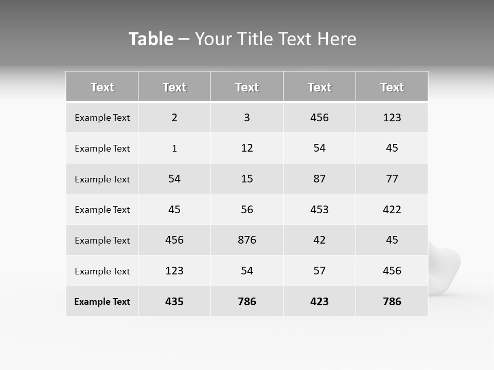 Disabled Single Assistance PowerPoint Template