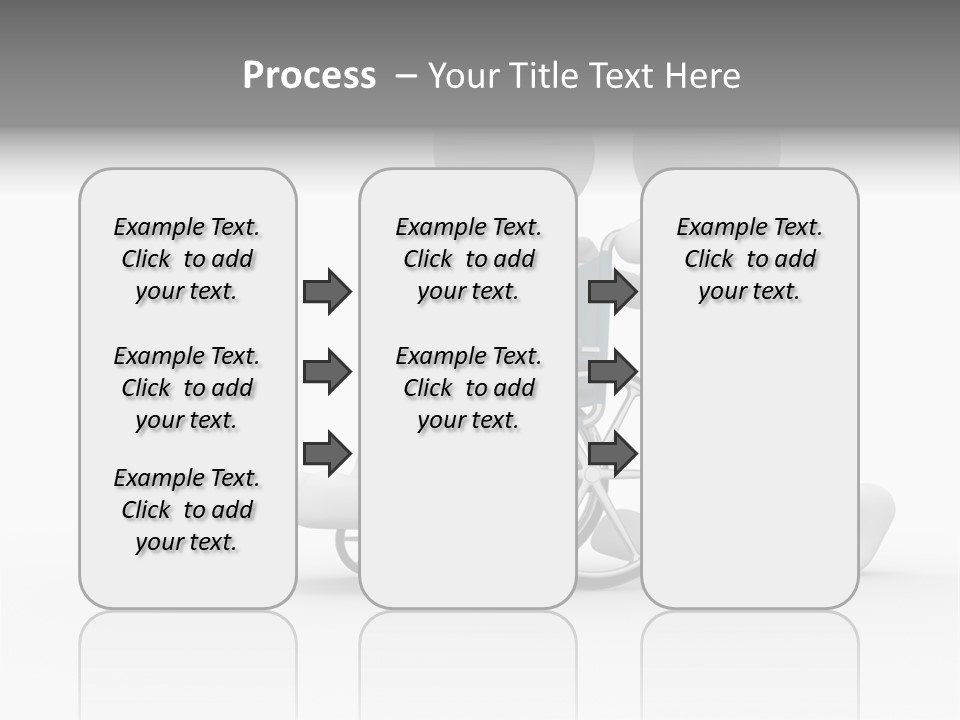 Disabled Single Assistance PowerPoint Template