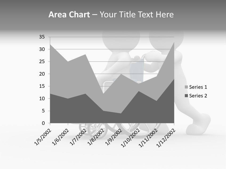 Disabled Single Assistance PowerPoint Template