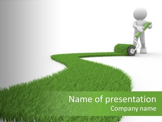 Concept Person Way PowerPoint Template