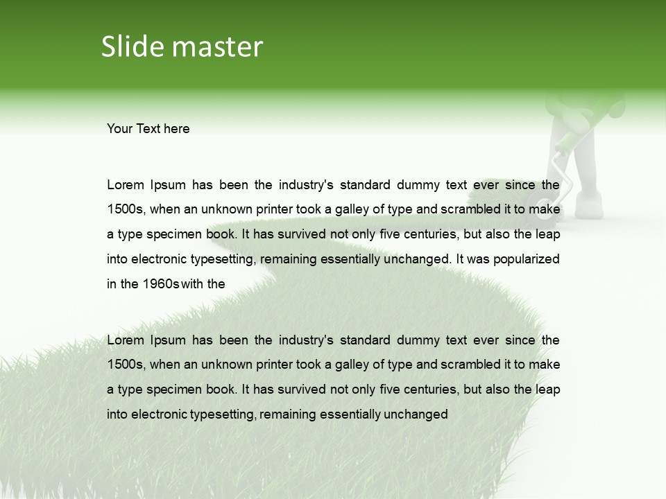 Concept Person Way PowerPoint Template