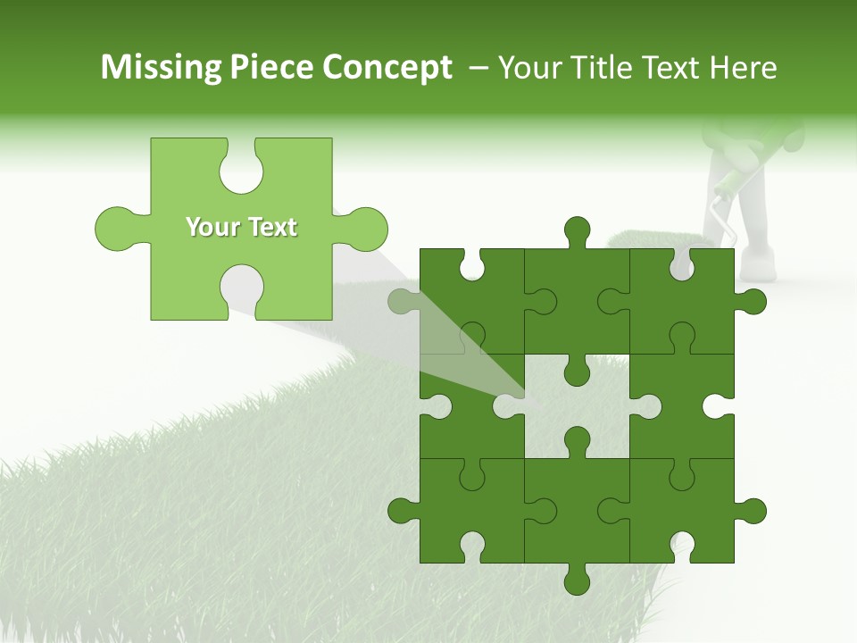 Concept Person Way PowerPoint Template