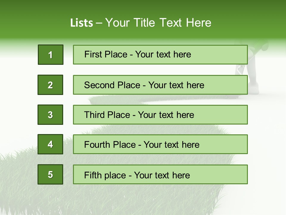 Concept Person Way PowerPoint Template