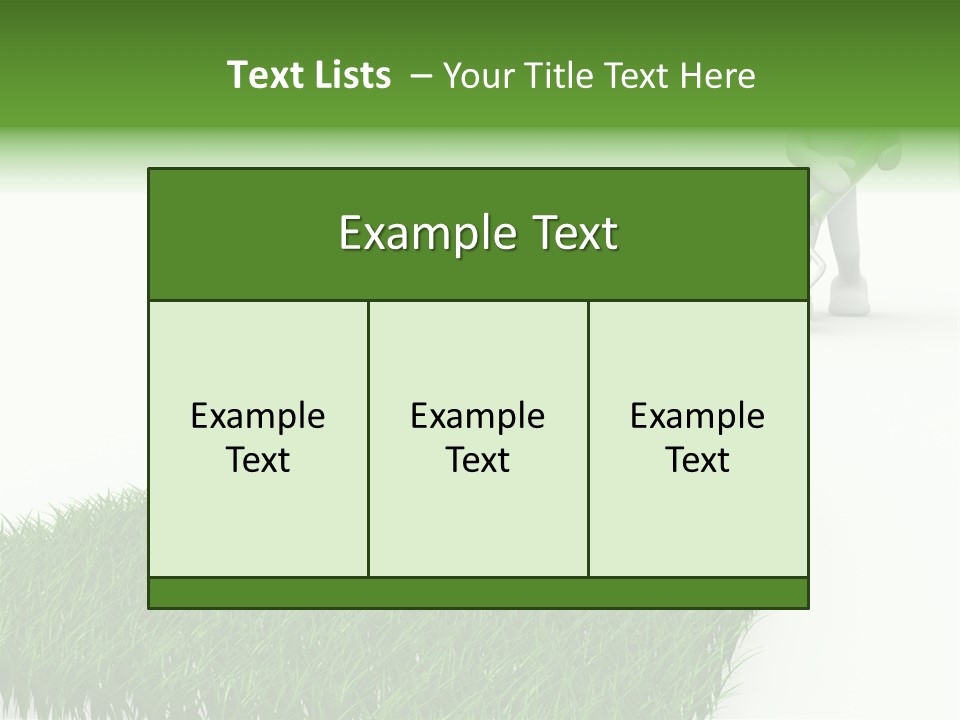 Concept Person Way PowerPoint Template