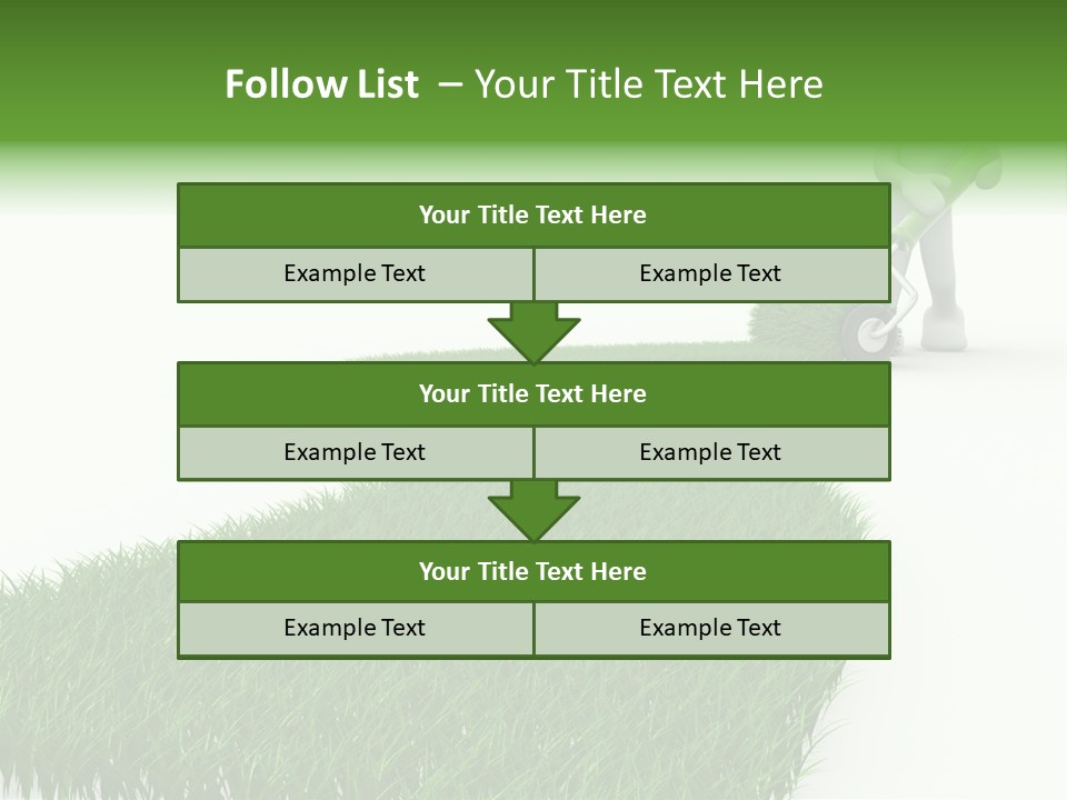 Concept Person Way PowerPoint Template
