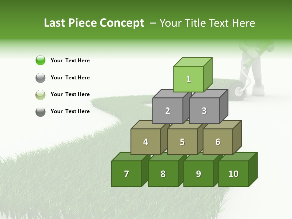 Concept Person Way PowerPoint Template