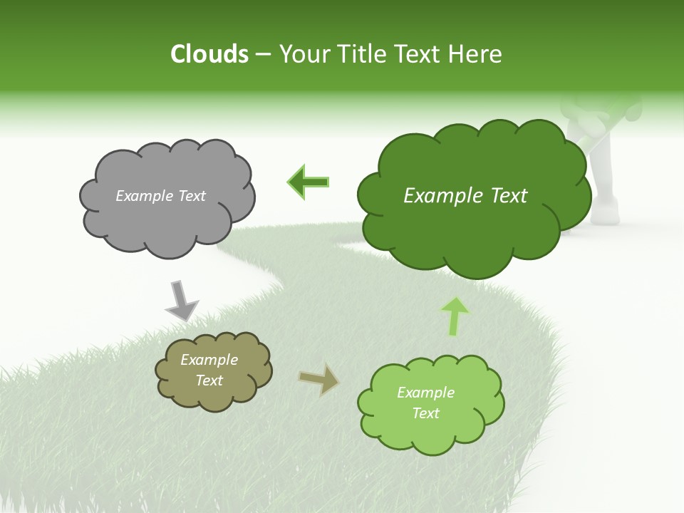 Concept Person Way PowerPoint Template