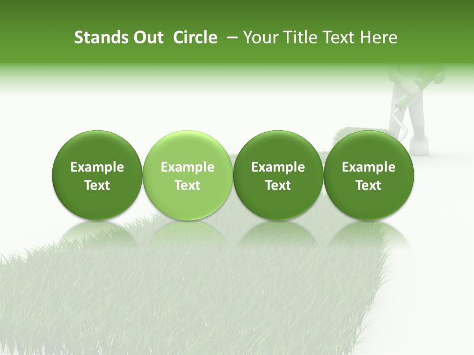 Concept Person Way PowerPoint Template