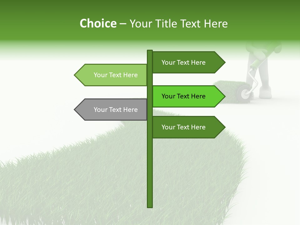 Concept Person Way PowerPoint Template