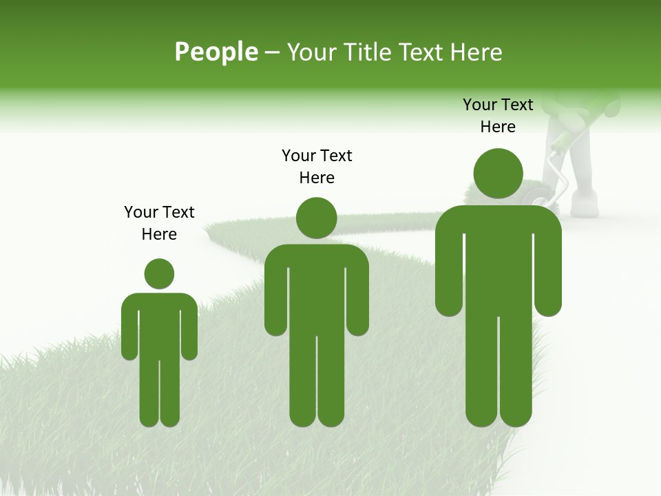 Concept Person Way PowerPoint Template