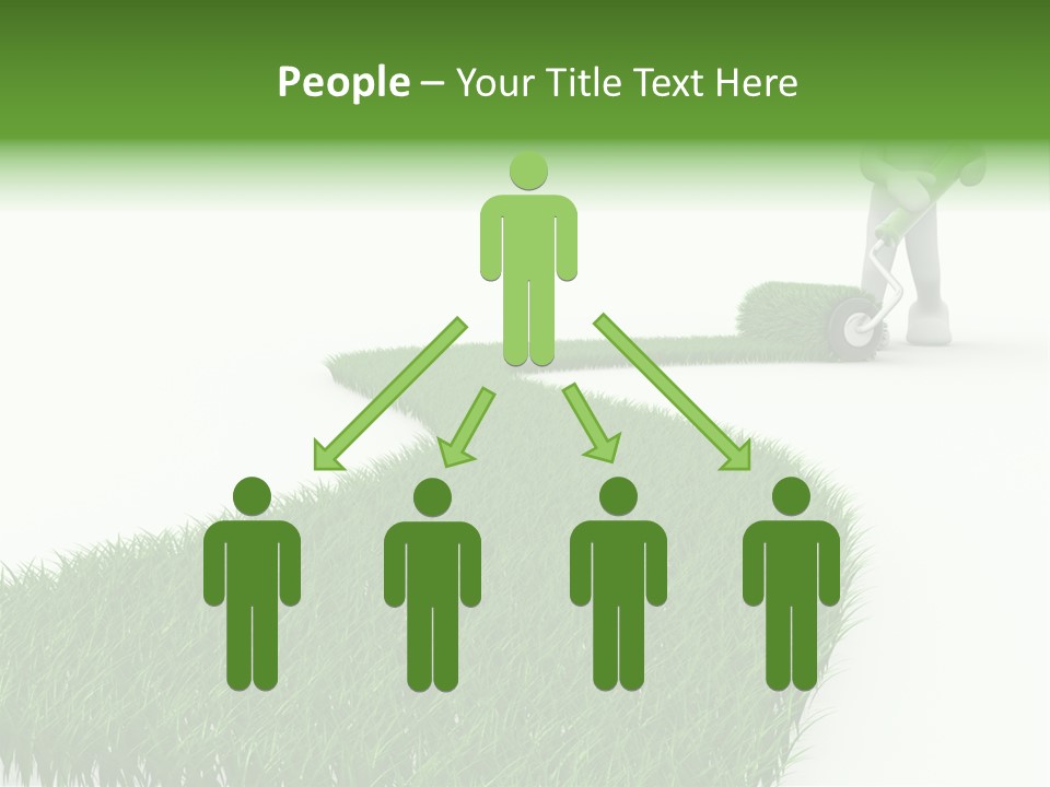 Concept Person Way PowerPoint Template