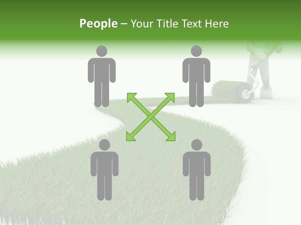 Concept Person Way PowerPoint Template