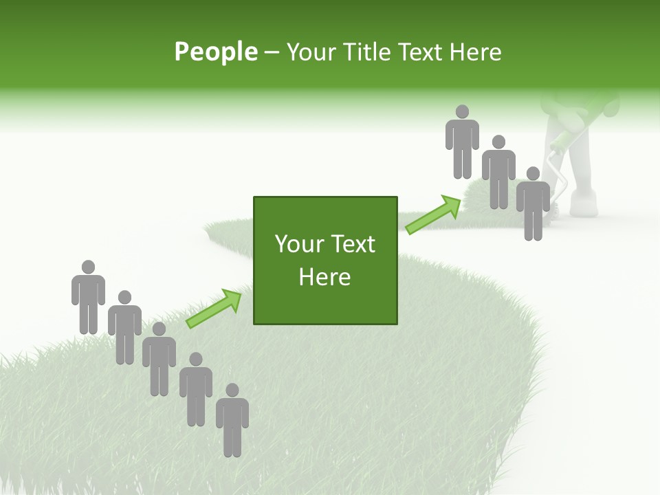 Concept Person Way PowerPoint Template