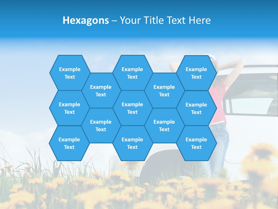 Cheerful Beautiful Cloud PowerPoint Template