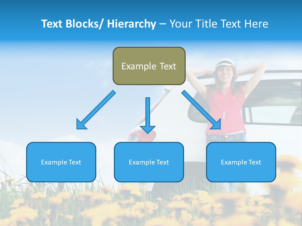 Cheerful Beautiful Cloud PowerPoint Template