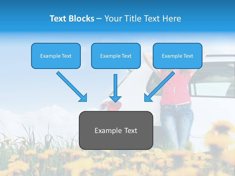 Cheerful Beautiful Cloud PowerPoint Template