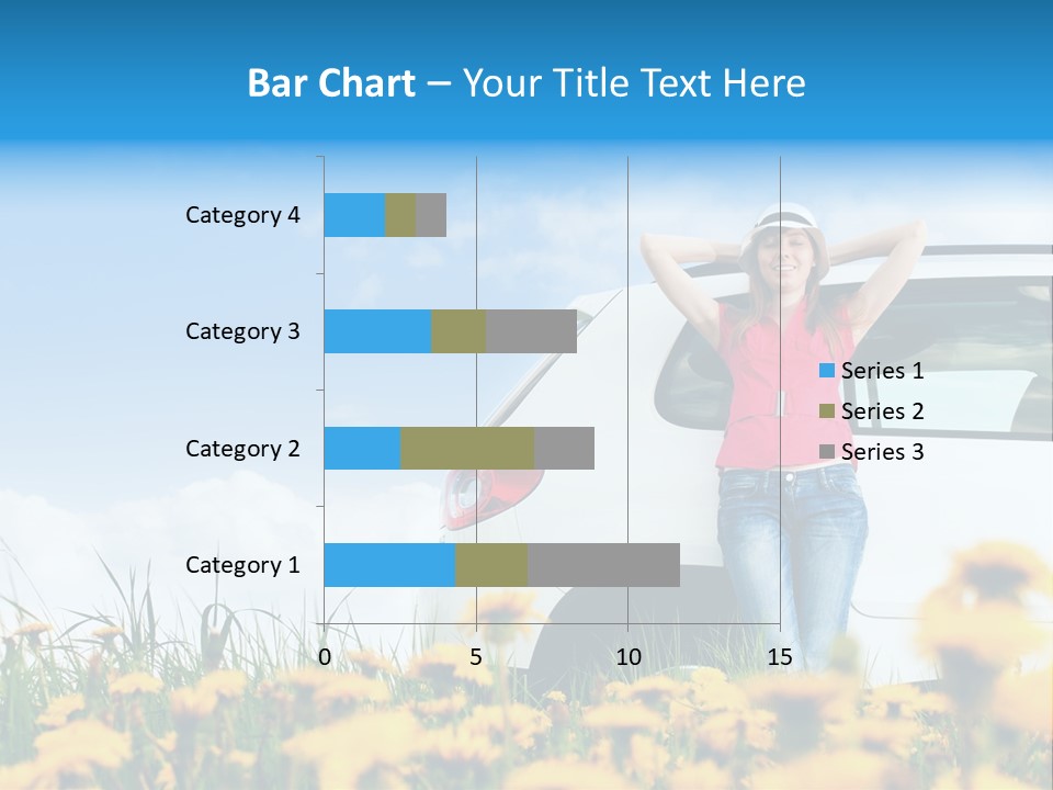 Cheerful Beautiful Cloud PowerPoint Template