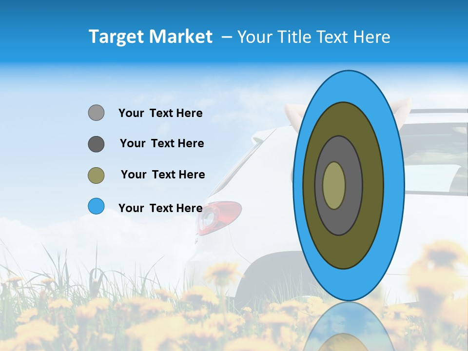 Cheerful Beautiful Cloud PowerPoint Template