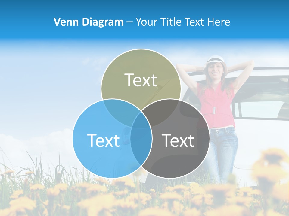 Cheerful Beautiful Cloud PowerPoint Template