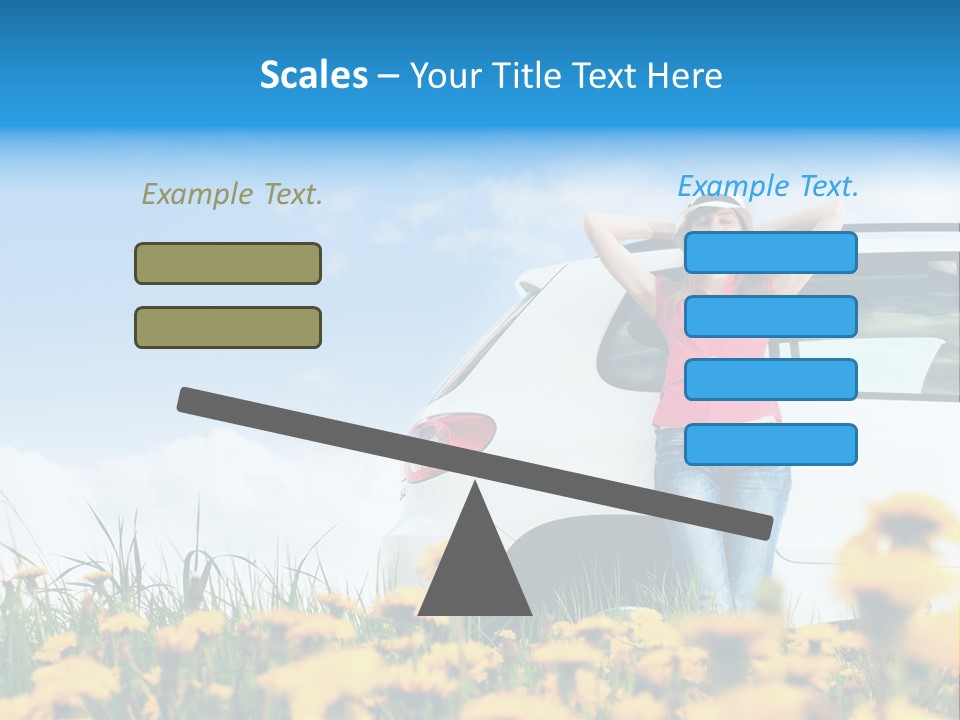 Cheerful Beautiful Cloud PowerPoint Template