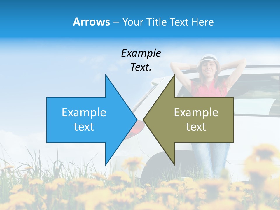 Cheerful Beautiful Cloud PowerPoint Template