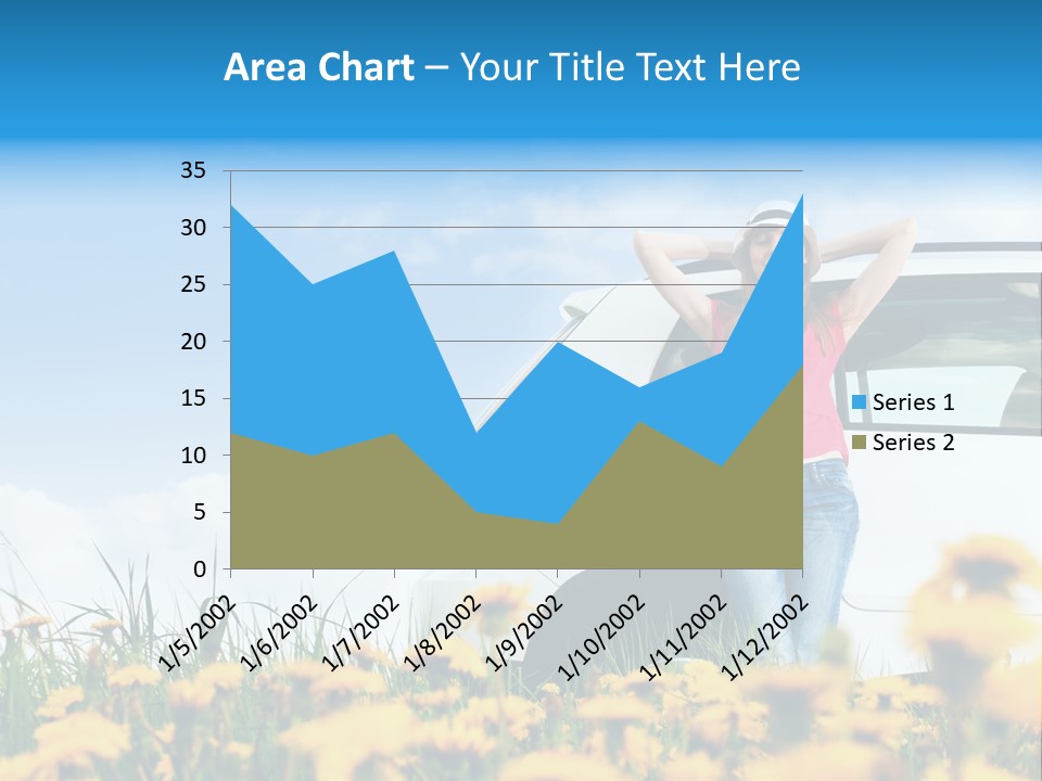 Cheerful Beautiful Cloud PowerPoint Template