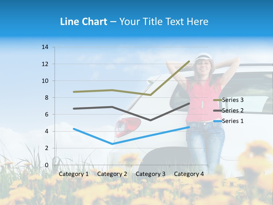 Cheerful Beautiful Cloud PowerPoint Template