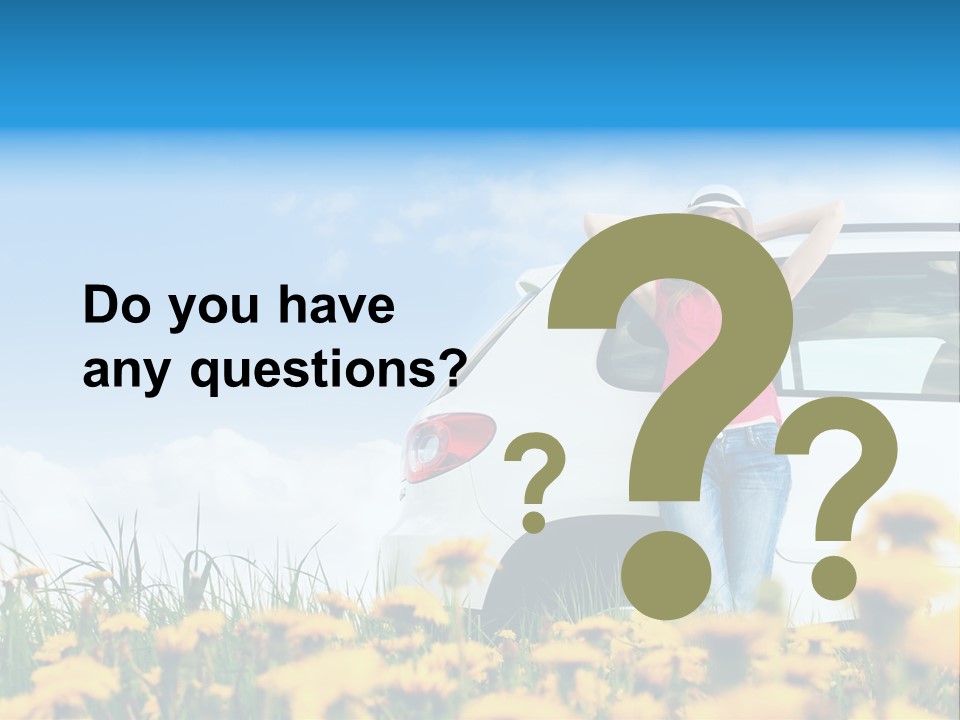 Cheerful Beautiful Cloud PowerPoint Template